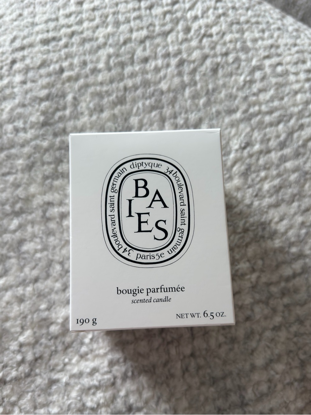 diptyque BAIES (BERRIES)
Classic Candle